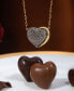 ფოტო #6 პროდუქტის GODIVA x Le Vian® Chocolate Diamond Pavé Heart Pendant Necklace (2-3/8 ct. t.w.) in 14k Gold, 17" + 2" extender