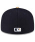 ფოტო #4 პროდუქტის Men's Navy Houston Astros 2023 Gold Collection 59FIFTY Fitted Hat