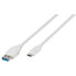 Фото #1 товара VIVANCO USB A 3.1/USB Type C cable 1 m