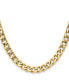 Stainless Steel 7.5mm Curb Chain Necklace