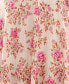 ფოტო #10 პროდუქტის Juniors' Tiered Floral Fit & Flare Dress