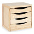 Фото #1 товара Тумба с ящиками 37 x 30 x 39 cm древесина сосны
