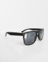 Фото #4 товара Jack & Jones square sunglasses in black