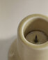 Stoneware candleholder