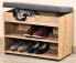 Фото #4 товара Schuhschrank aus Holz mit Sitz