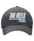 Фото #3 товара Men's Charcoal North Carolina Tar Heels Slice Adjustable Hat