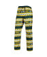 ფოტო #2 პროდუქტის Men's Green Green Bay Packers Team Ugly Pajama Set