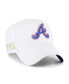 Фото #1 товара Men's White Atlanta Braves 2023 City Connect MVP Adjustable Hat