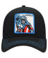 Фото #3 товара Men's Black Captain America Retro A-Frame Snapback Hat