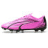 Фото #3 товара Puma Ultra Play Firm GroundArtificial Ground Soccer Cleats Mens Pink Sneakers At