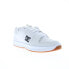 Фото #4 товара DC Lynx Zero ADYS100615-HWG Mens White Leather Skate Sneakers Shoes