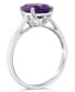 ფოტო #3 პროდუქტის Amethyst (2-1/3 ct. t.w.) Ring in Sterling Silver. Also Available in Citrine (2-5/8 ct. t.w.) and London Blue Topaz (3 ct. t.w.)