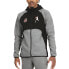 Фото #1 товара Puma Shammgod Dime Full Zip Jacket Mens Grey Casual Athletic Outerwear 533933-01