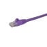Фото #2 товара StarTech.com 5m CAT6 Ethernet Cable - Purple CAT 6 Gigabit Ethernet Wire -650MHz 100W PoE RJ45 UTP Network/Patch Cord Snagless w/Strain Relief Fluke Tested/Wiring is UL Certified/TIA - 5 m - Cat6 - U/UTP (UTP) - RJ-45 - RJ-45