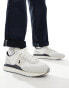 Фото #1 товара Polo Ralph Lauren Train '89 trainer with logo in white and navy