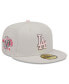 ფოტო #3 პროდუქტის Men's Khaki Los Angeles Dodgers 2023 Mother's Day On-Field 59FIFTY Fitted Hat