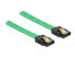 Delock 82112 - 0.7 m - SATA III - SATA 7-pin - SATA 7-pin - Male/Male - Green