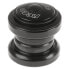 Фото #1 товара Рулевая колонка Neco Half-Cartridge-Aheadset, стальная, черная, 1 дюйм, 25.4/30.2/26.4 мм