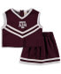 Toddler Girls Maroon Texas A&M Aggies Two-Piece Cheer Set