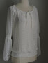 Фото #3 товара Топ Laundry By Shelly Segal Jacquard Peasant White 10