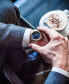 Фото #6 товара Наручные часы American Exchange Men's Quartz Movement Black Silicone Strap Analog Watch, 50mm