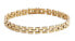 Fashion gold-plated steel bracelet 3-Link DW0040098