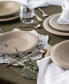 Фото #5 товара Porto by Aro Stoneware Full Dinnerware Set, 12 Pcs, Service for 4