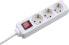Фото #2 товара Bachmann Selly - 3 AC outlet(s) - 16 A - 3680 W - White - 1.5 m - 20 pc(s)