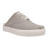 Фото #2 товара TOMS Cordones Indio Mule Womens Grey Sneakers Casual Shoes 10015361T