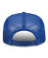 Фото #3 товара Men's White, Royal New York Giants Banger 9FIFTY Trucker Snapback Hat