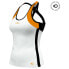 OBBE SPORT Auckland sleeveless T-shirt Orange / White / Black, M - фото #5