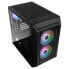 Фото #4 товара Pro Gamersware Citadel Mesh - PC - Black - micro ATX - Mini-ITX - Mesh - Plastic - Steel - Tempered glass - 19 cm - 34.5 cm