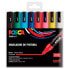 Фото #1 товара Набор маркеров Uni-Ball POSCA Basic PC-5M Разноцветный 8 Предметы (8 штук)
