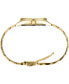 ფოტო #2 პროდუქტის Women's Essentials Gold-Tone Stainless Steel Bracelet Watch 29.8mm