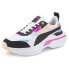 Puma Kosmo Rider Bright Lace Up Womens White Sneakers Casual Shoes 38485801