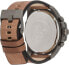 Diesel Chief Series Men's Chronograph Watch with Silicone, Stainless Steel or Leather Strap