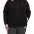 Фото #1 товара Puma Iconic T7 Full Zip Jacket Pl Womens Black Casual Athletic Outerwear 531853-