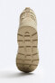 Фото #8 товара Кожаные ботинки с контрастными шнурками ZARA
