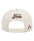 ფოტო #5 პროდუქტის Men's Cream Monticello Athletic Association Black Fives Snapback Adjustable Hat