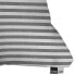 Фото #2 товара 16"x16" Little Arrow Design Co. Striped Square Throw Pillow Gray - Deny Designs