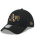 Men's Black Oakland Athletics 2024 Armed Forces Day 39THIRTY Flex Hat