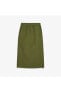 Фото #6 товара Dare To Midi Woven Skirt Kadın Yeşil Etek