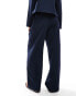 Фото #3 товара YAS high waisted tailored trousers co-ord in navy