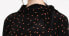 Topshop 241150 Womens Casual Long Sleeve Polka Dot Bow Blouse Black Size 12