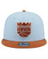 Men's Light Blue/Brown Sacramento Kings 2-Tone Color Pack 9fifty Snapback Hat Голубой - фото #3