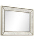 Фото #4 товара Solid Wood Frame Covered with Beveled Antique Mirror Panels - 20" x 30"