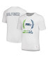 ფოტო #1 პროდუქტის Men's White Seattle Seahawks Miles T-Shirt