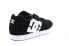 Фото #15 товара DC Net 302361-BLW Mens Black Suede Lace Up Skate Inspired Sneakers Shoes