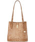 ფოტო #1 პროდუქტის Fiora Melbourne Embossed Leather Shoulder Bag