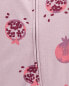 Baby Pomegranate 2-Way Zip Cotton Sleep & Play Pajamas 6M